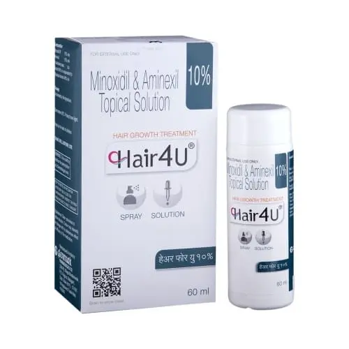 Hair 4U 10% Topical Solution - Cute Pharma
